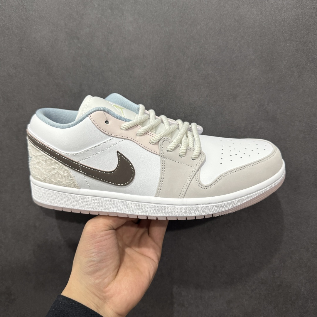 200  【K版】Air Jordan AJ1 Low 马卡龙拼色 IB8859-101
