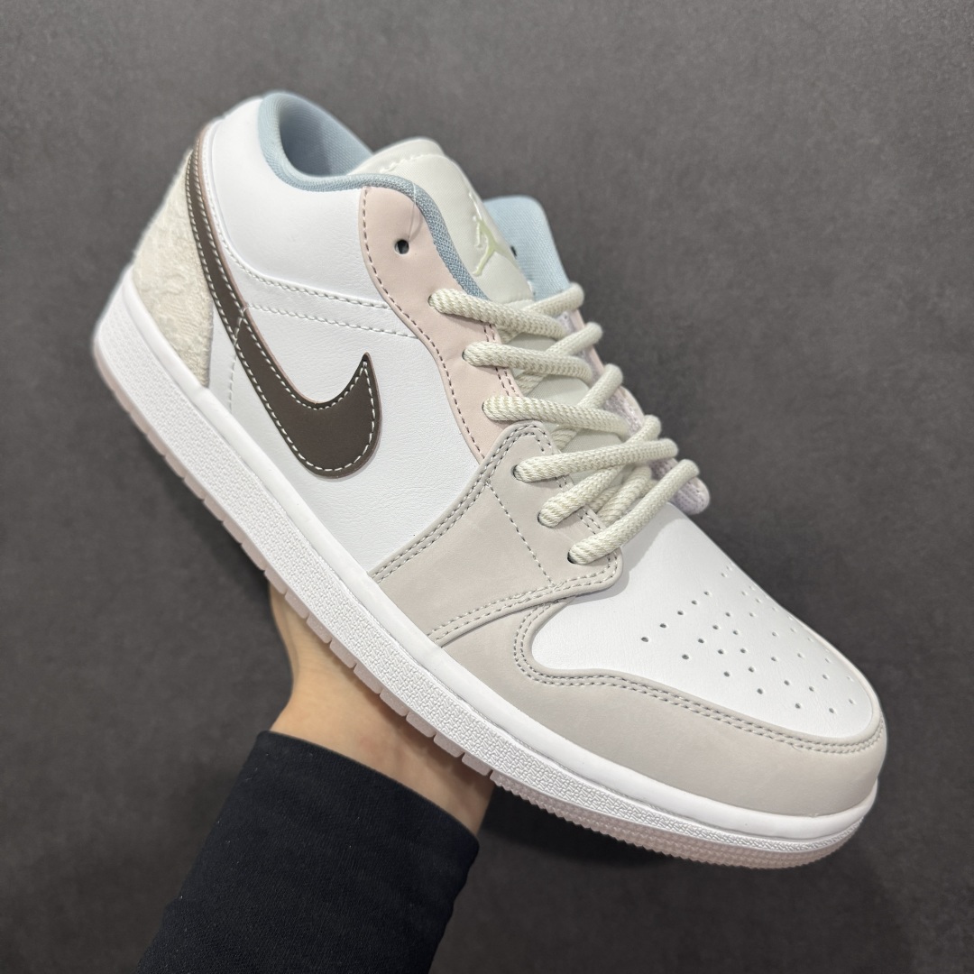200  【K版】Air Jordan AJ1 Low 马卡龙拼色 IB8859-101