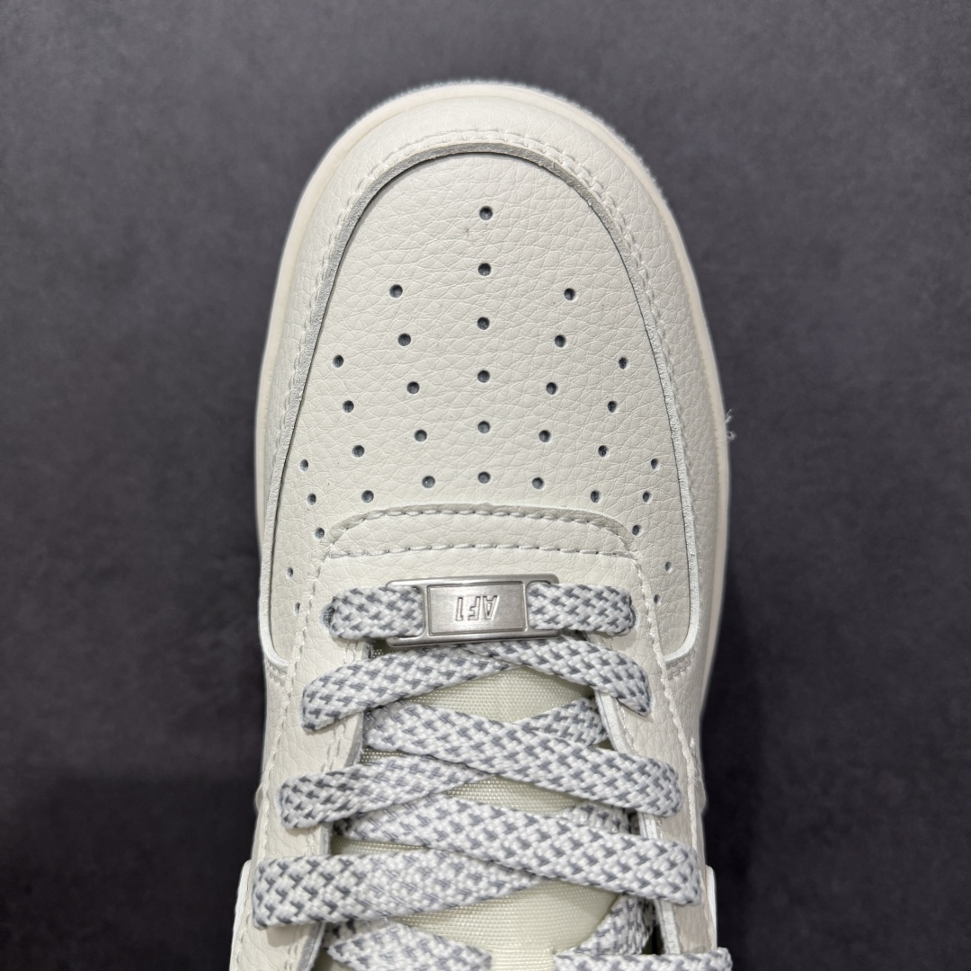 260  【定制版】Nike Air Force 1'07 Low 斯图西联名 小双勾灰底 空军一号低帮休闲板鞋 XZ6188-712