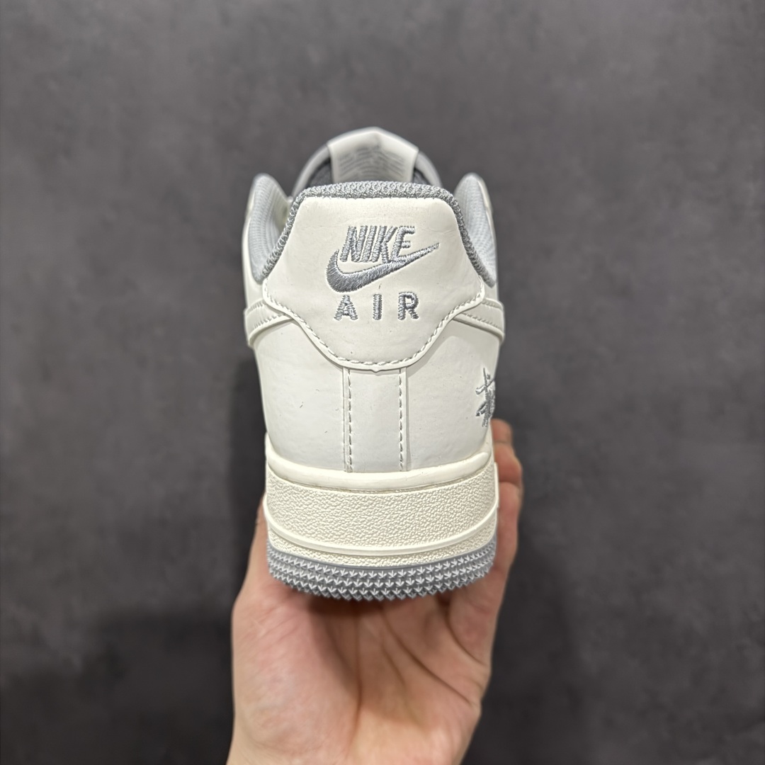 260  【定制版】Nike Air Force 1'07 Low 斯图西联名 小双勾灰底 空军一号低帮休闲板鞋 XZ6188-712