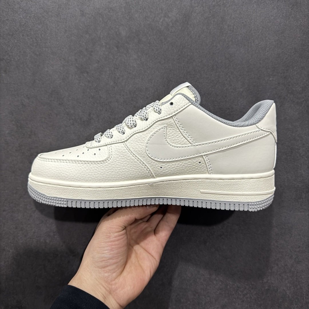 260  【定制版】Nike Air Force 1'07 Low 斯图西联名 小双勾灰底 空军一号低帮休闲板鞋 XZ6188-712