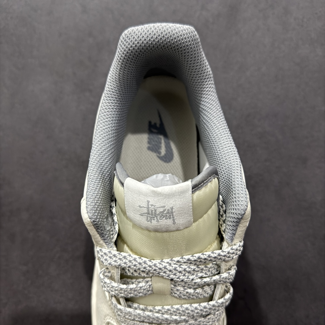 260  【定制版】Nike Air Force 1'07 Low 斯图西联名 小双勾灰底 空军一号低帮休闲板鞋 XZ6188-712