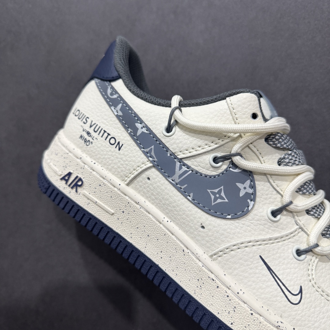 260  【定制版】Nike Air Force 1'07 Low LV联名 花勾抽绳 空军一号低帮休闲板鞋 DM6868-066