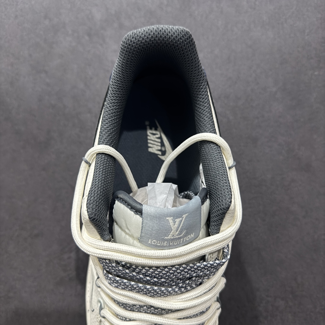 260  【定制版】Nike Air Force 1'07 Low LV联名 花勾抽绳 空军一号低帮休闲板鞋 DM6868-066