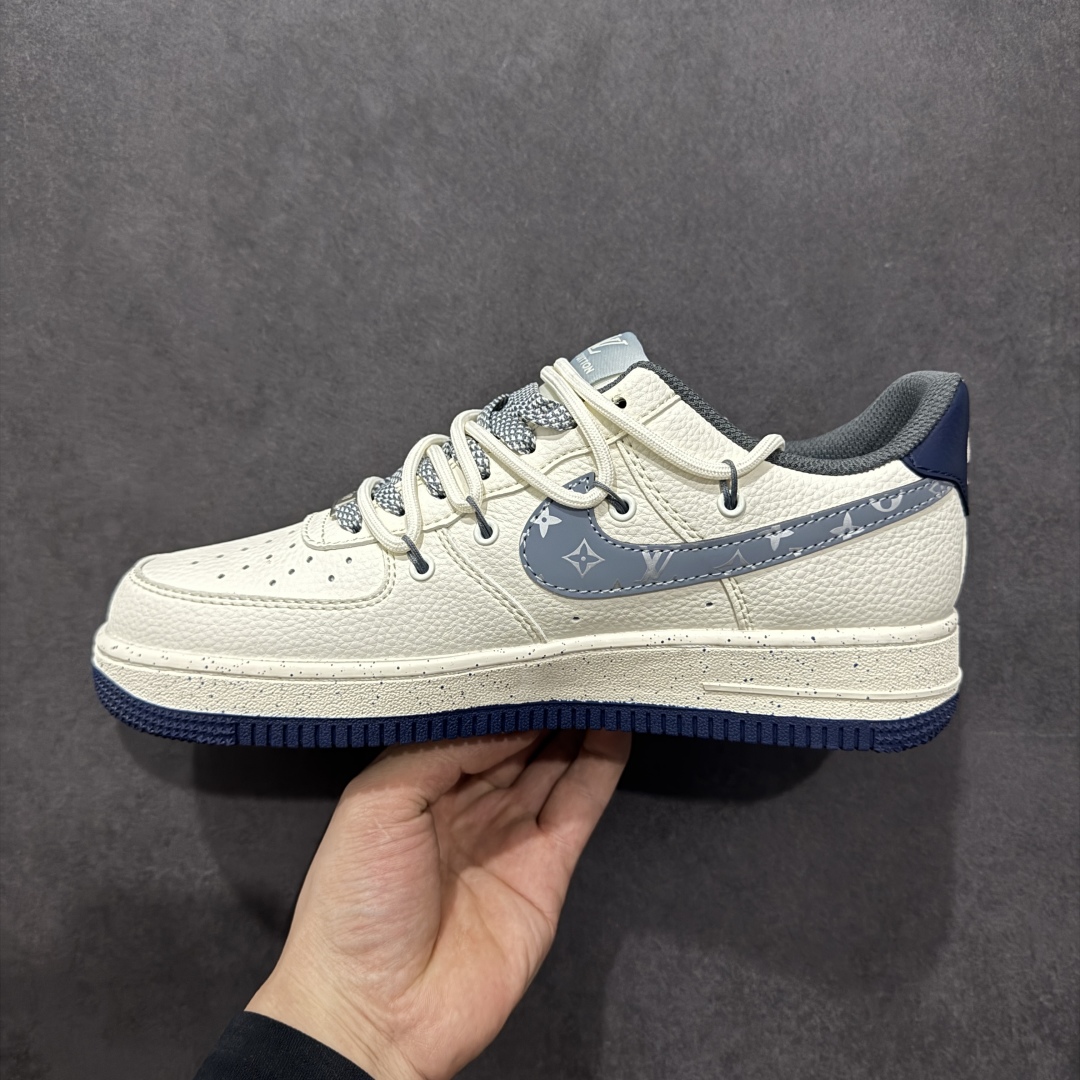 260  【定制版】Nike Air Force 1'07 Low LV联名 花勾抽绳 空军一号低帮休闲板鞋 DM6868-066