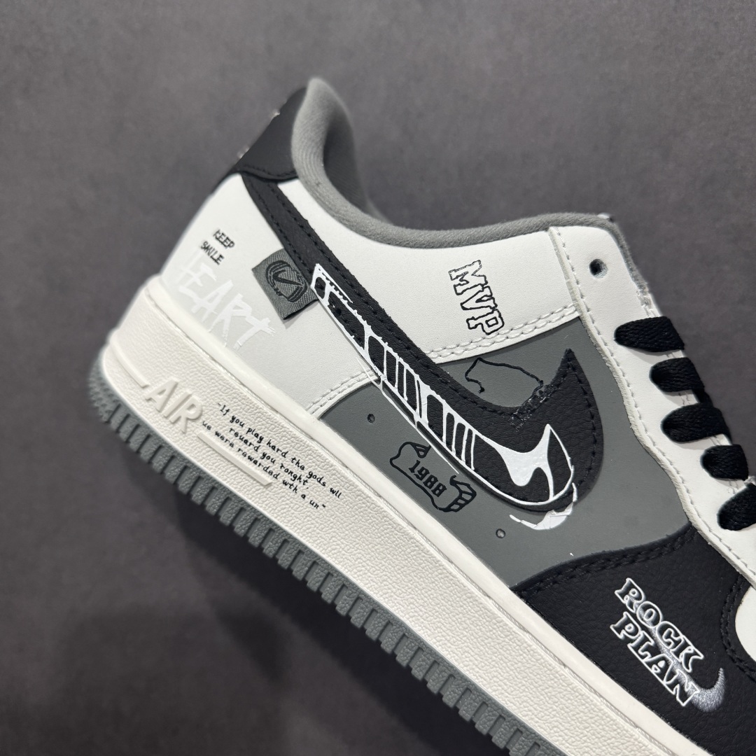 260  【定制版】Nike Air Force 1'07 Low ”50 Cents” 定制款 空军一号低帮休闲板鞋 DB3301-660