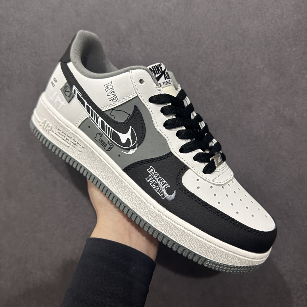 260  【定制版】Nike Air Force 1'07 Low ”50 Cents” 定制款 空军一号低帮休闲板鞋 DB3301-660