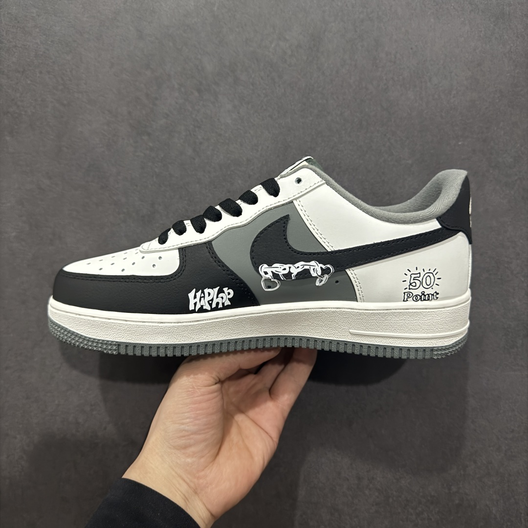 260  【定制版】Nike Air Force 1'07 Low ”50 Cents” 定制款 空军一号低帮休闲板鞋 DB3301-660