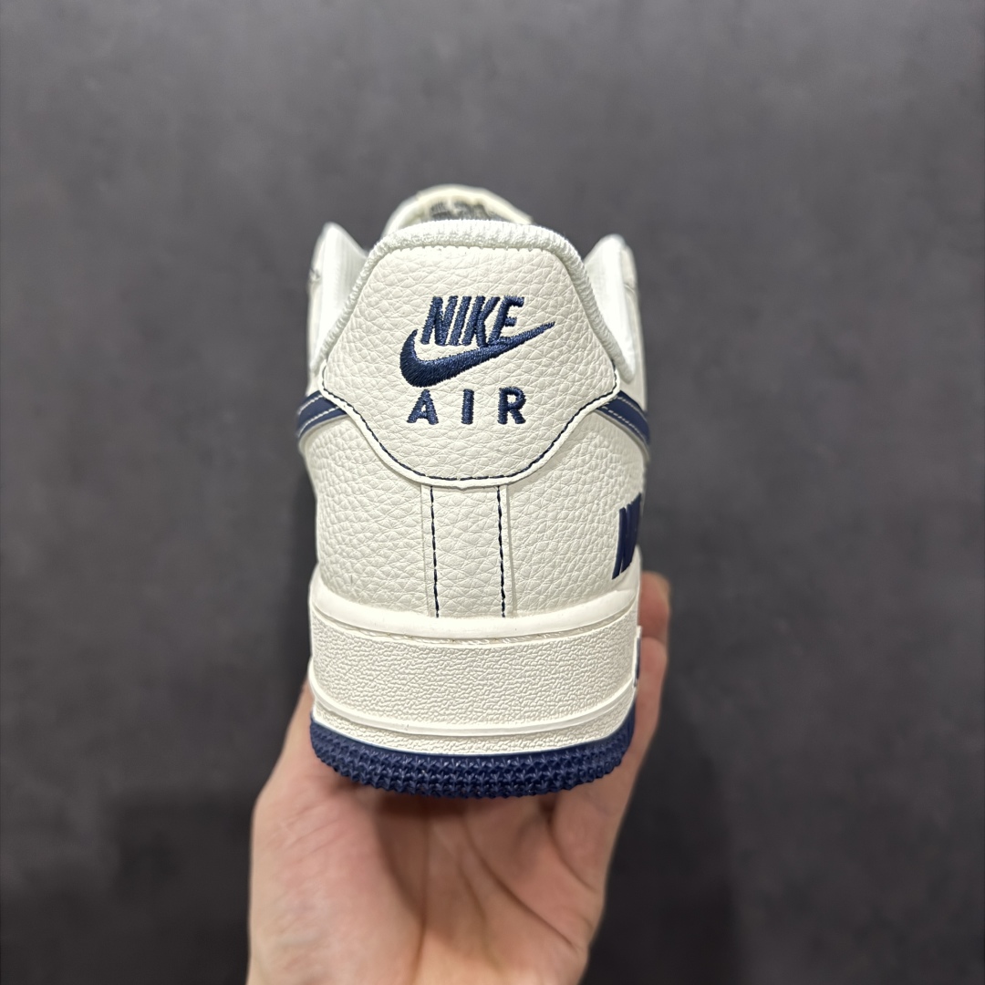 260  【定制版】Nike Air Force 1'07 Low 耐克联名 深蓝多重勾 空军一号低帮休闲板鞋 HH7518-069