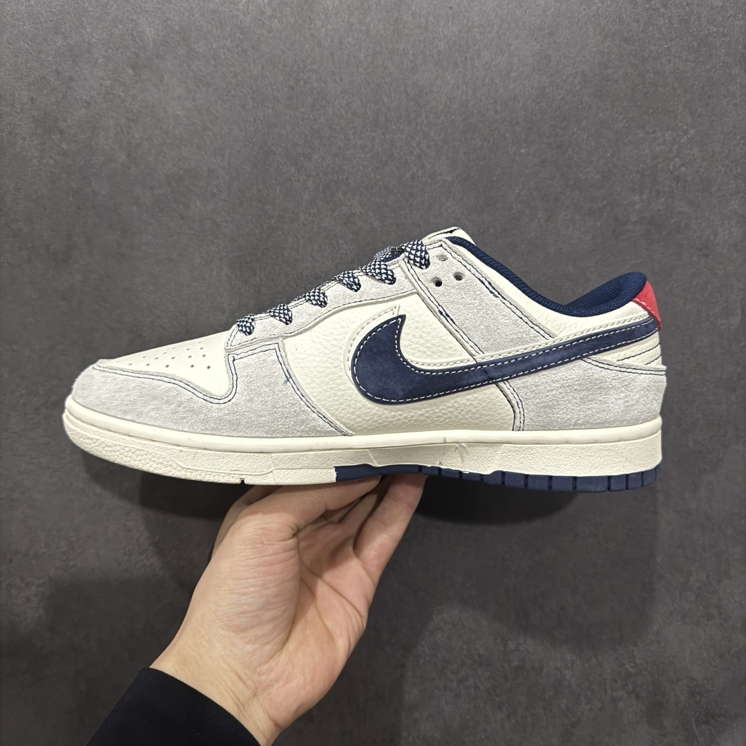 280  【定制版】Nike SB Dunk Low Bape联名 猪八蓝白双勾 周年高端定制 低帮休闲板鞋 SJ2558-018