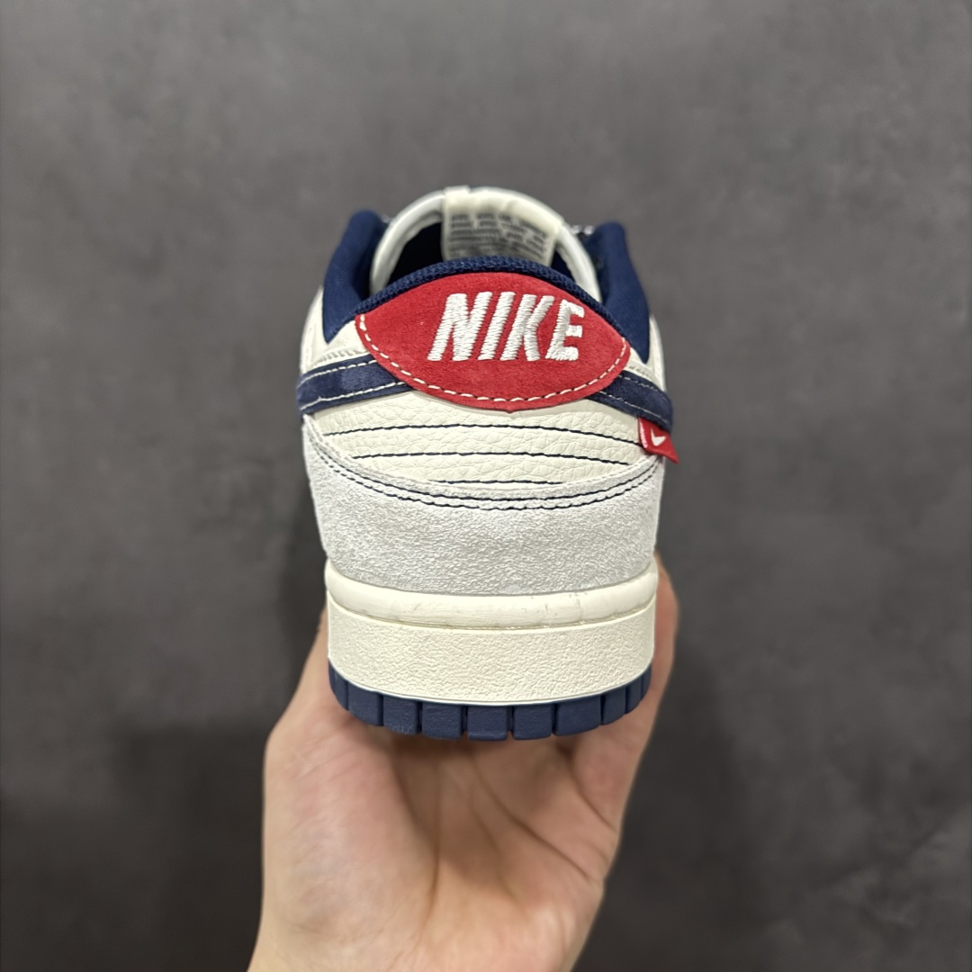 280  【定制版】Nike SB Dunk Low Bape联名 猪八蓝白双勾 周年高端定制 低帮休闲板鞋 SJ2558-018