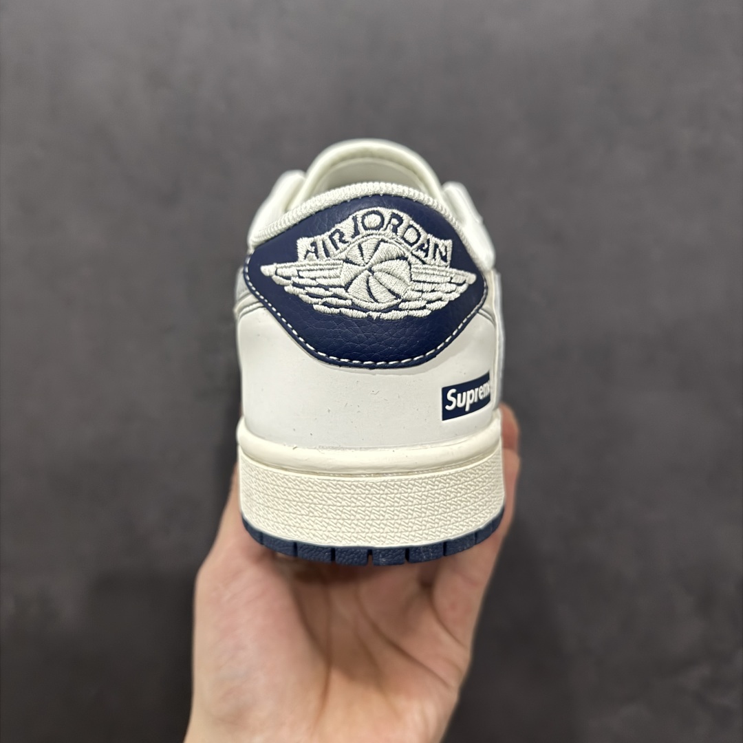 280  【定制版】Travis Scott x Fragment Design x Air Jordan 1 Low OG SP AJ1 乔1 Supreme联名 双拼灰星星 低帮文化休闲板鞋 XS7089-549