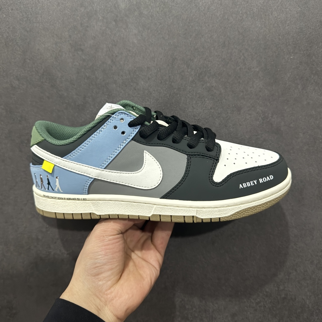 280  【定制版】Nike SB Dunk Low 披头士 周年高端定制 低帮休闲板鞋 PU6652-123