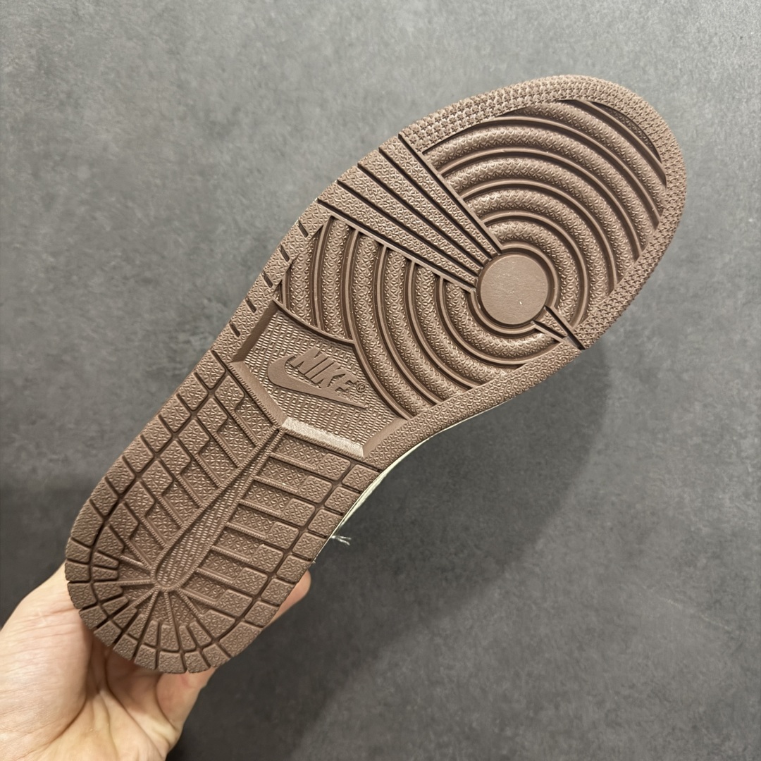 280  【定制版】Travis Scott x Fragment Design x Air Jordan 1 Low OG SP AJ1 乔1 Bape联名 米棕迷彩 低帮文化休闲板鞋 XS2024-019