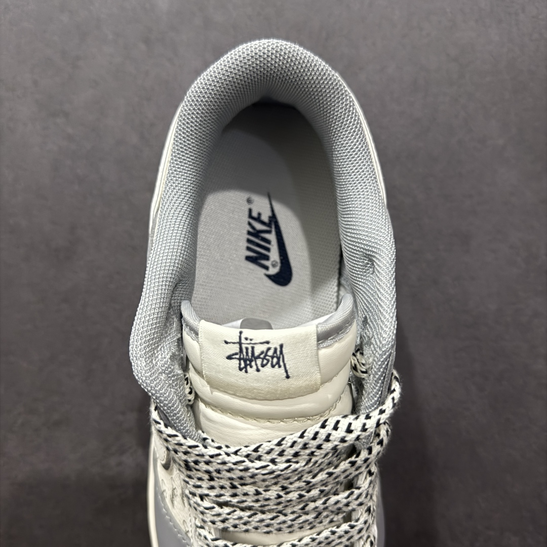 260  【定制版】Nike SB Dunk Low x Stussy 白灰 SD6868-109
