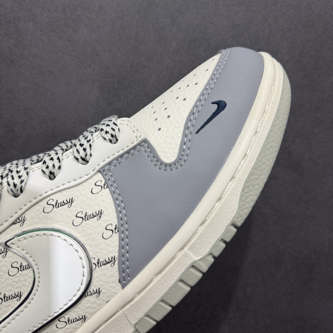 260  【定制版】Nike SB Dunk Low x Stussy 白灰 SD6868-109
