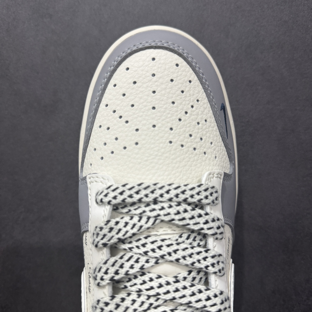 260  【定制版】Nike SB Dunk Low x Stussy 白灰 SD6868-109