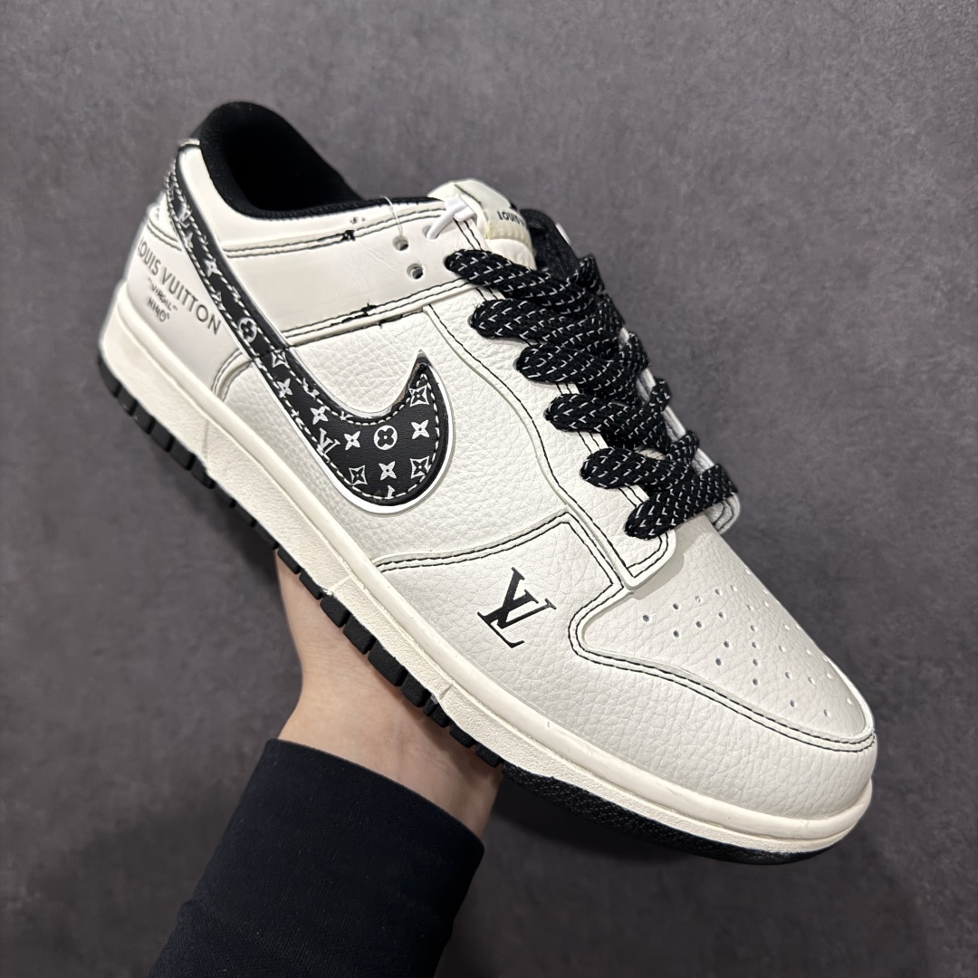 260  【定制版】Nike SB Dunk Low x Louis Vuitton 白黑  JY6988-105