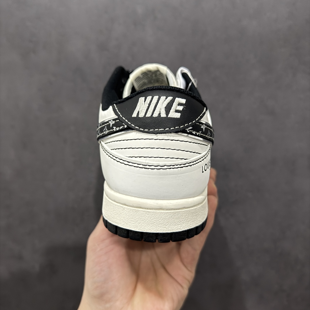 260  【定制版】Nike SB Dunk Low x Louis Vuitton 白黑  JY6988-105