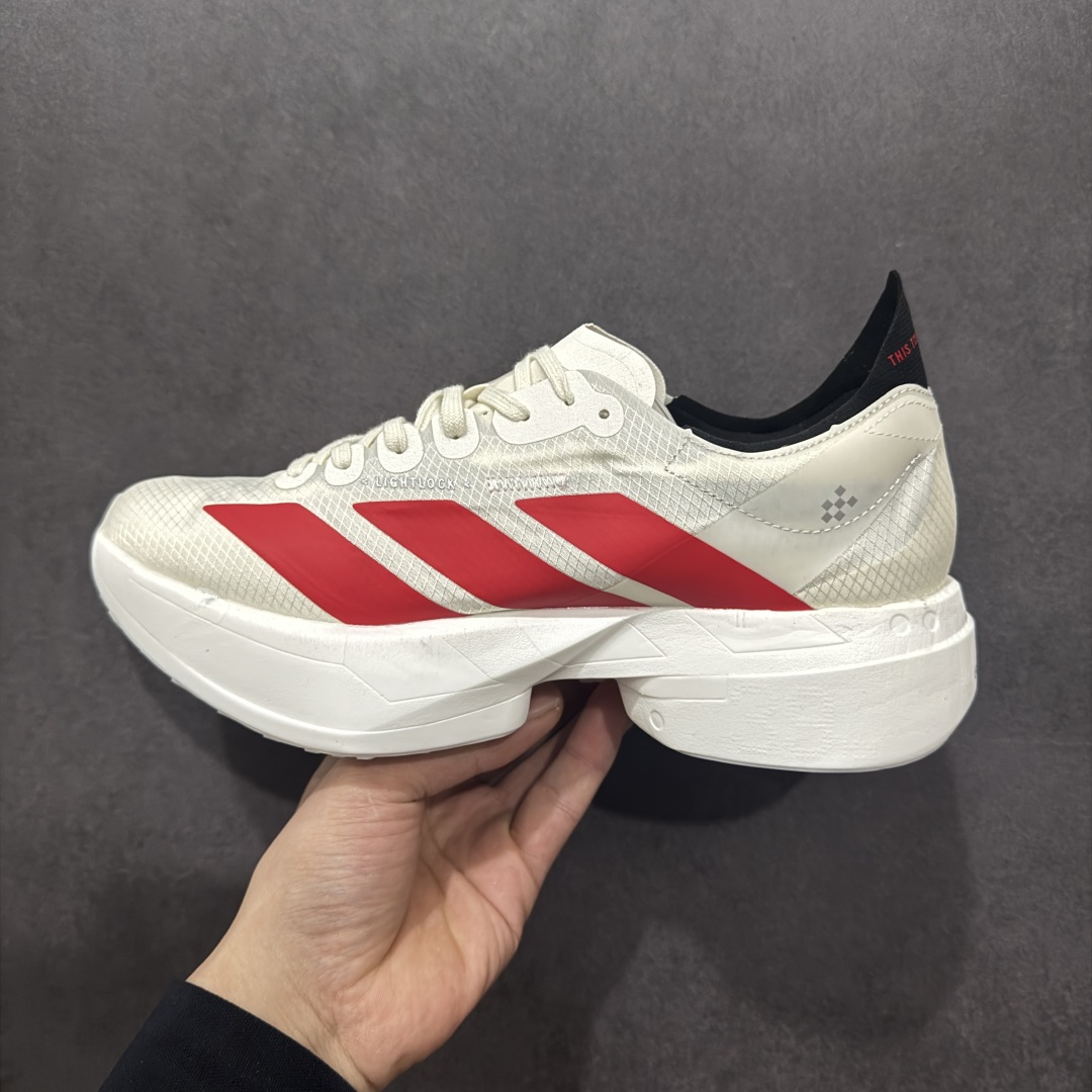 220  AD Adizero Adios 4 M 轻盈跑鞋 耐磨减震专业跑步鞋 JR6363