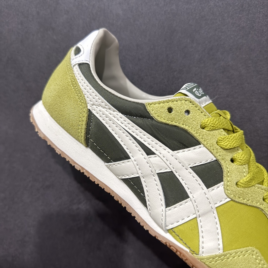 图片[6]-【公司级】Onitsuka 鬼冢虎 Serrano系列 潮流舒适轻便生活休闲鞋 鞋面采用翻毛皮和牛津布面设计制作，透气性好，包裹感很强。 鞋底采用防滑耐磨橡胶大底，脚感轻便舒适。鞋掌做了加宽处理，穿着更加舒适。 尺码：36 37 37.5 38 39 39.5 40 40.5 41.5 42 42.5 43.5 44 45-选品中心