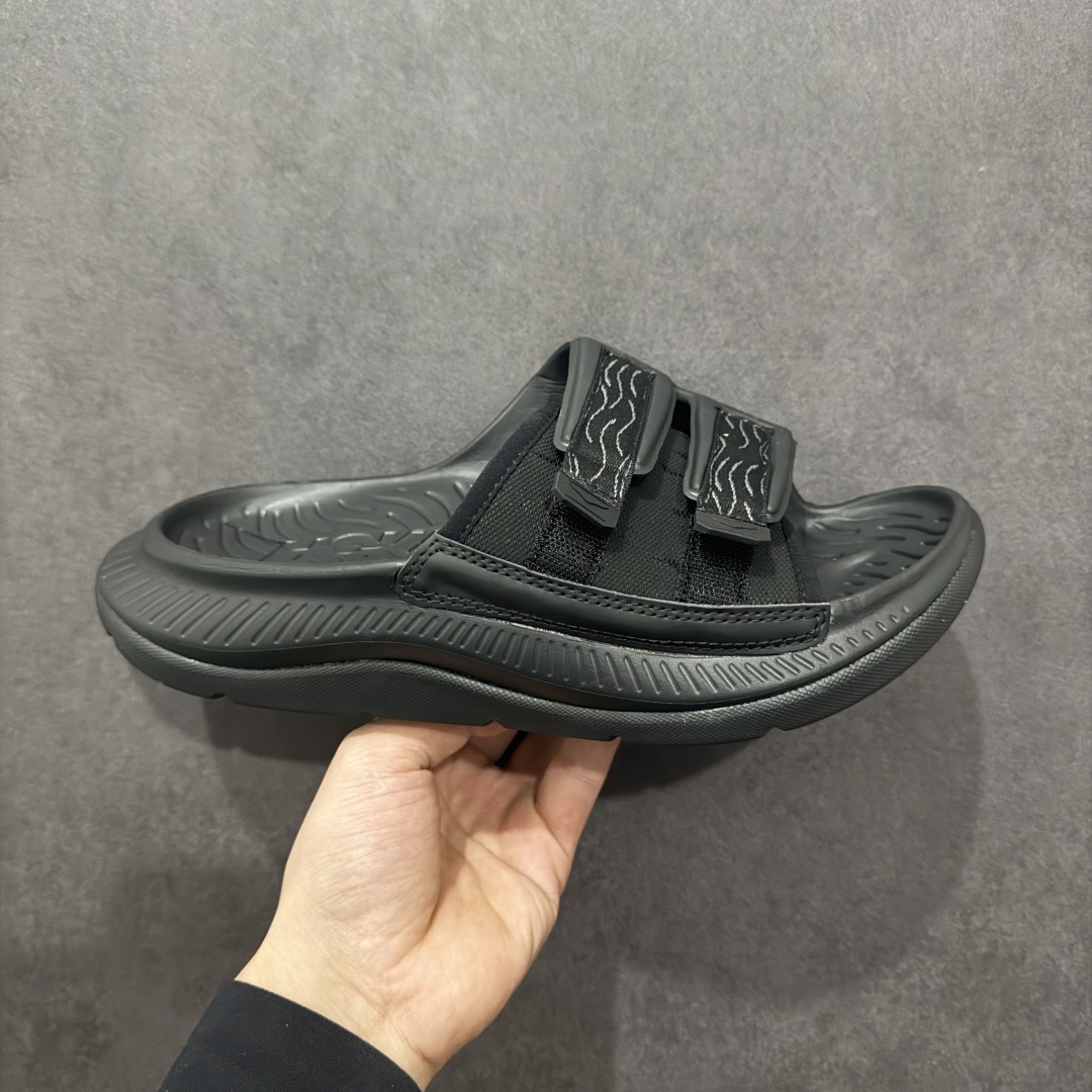  
【公司级】HOKA ONE ONE ORA Luxe 减震轻便舒缓运动 EVA 防滑一字拖鞋 男女同