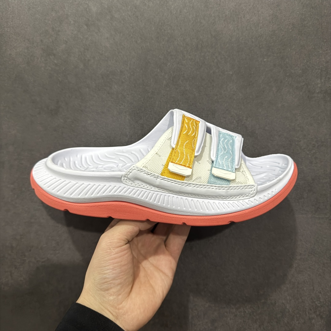   
【公司级】HOKA ONE ONE ORA Luxe 减震轻便舒缓运动 EVA 防滑一字拖鞋 男女