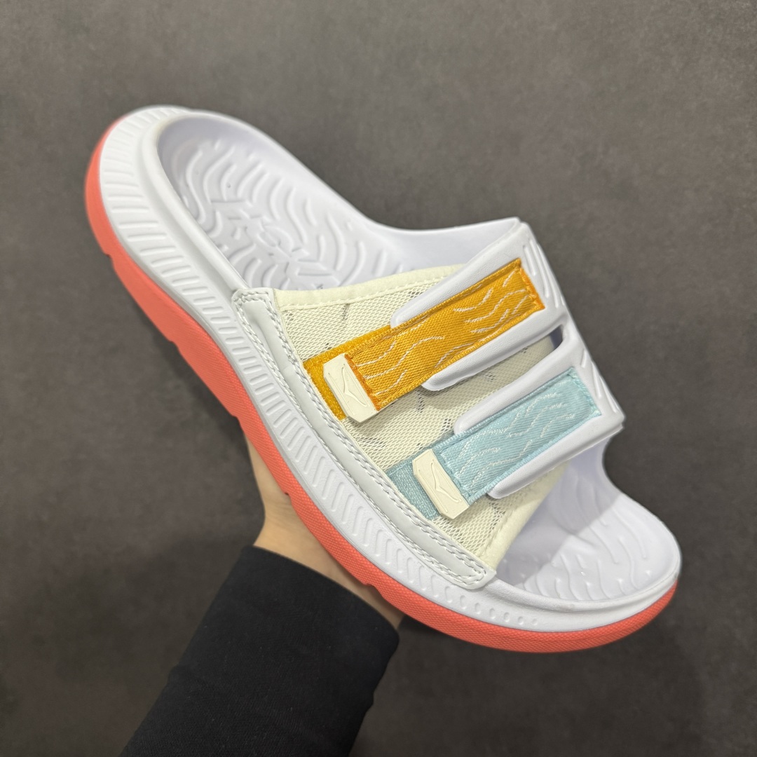   
【公司级】HOKA ONE ONE ORA Luxe 减震轻便舒缓运动 EVA 防滑一字拖鞋 男女