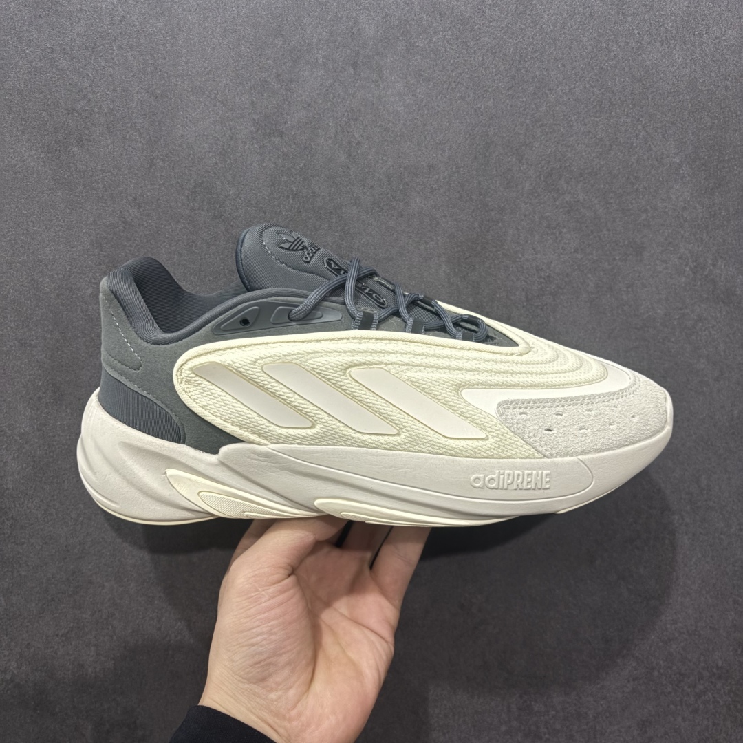 【纯原福利】adidas originals Ozelia 复古舒适时尚 网布织物减震耐磨 低帮跑步鞋 男女同款 得物爆款 纯原版本 原版开发 1比1原材打造 版型做工细节都相当完美 品质没得挑 工厂亏本福利套现 白菜价格 海量库存放心推广 春夏百搭复古老爹鞋 休闲健身通勤适合任何场所 非常高颜值 非常好看 强烈推荐人手一双 编码:GY2502 米灰 尺码:36/45-选品中心