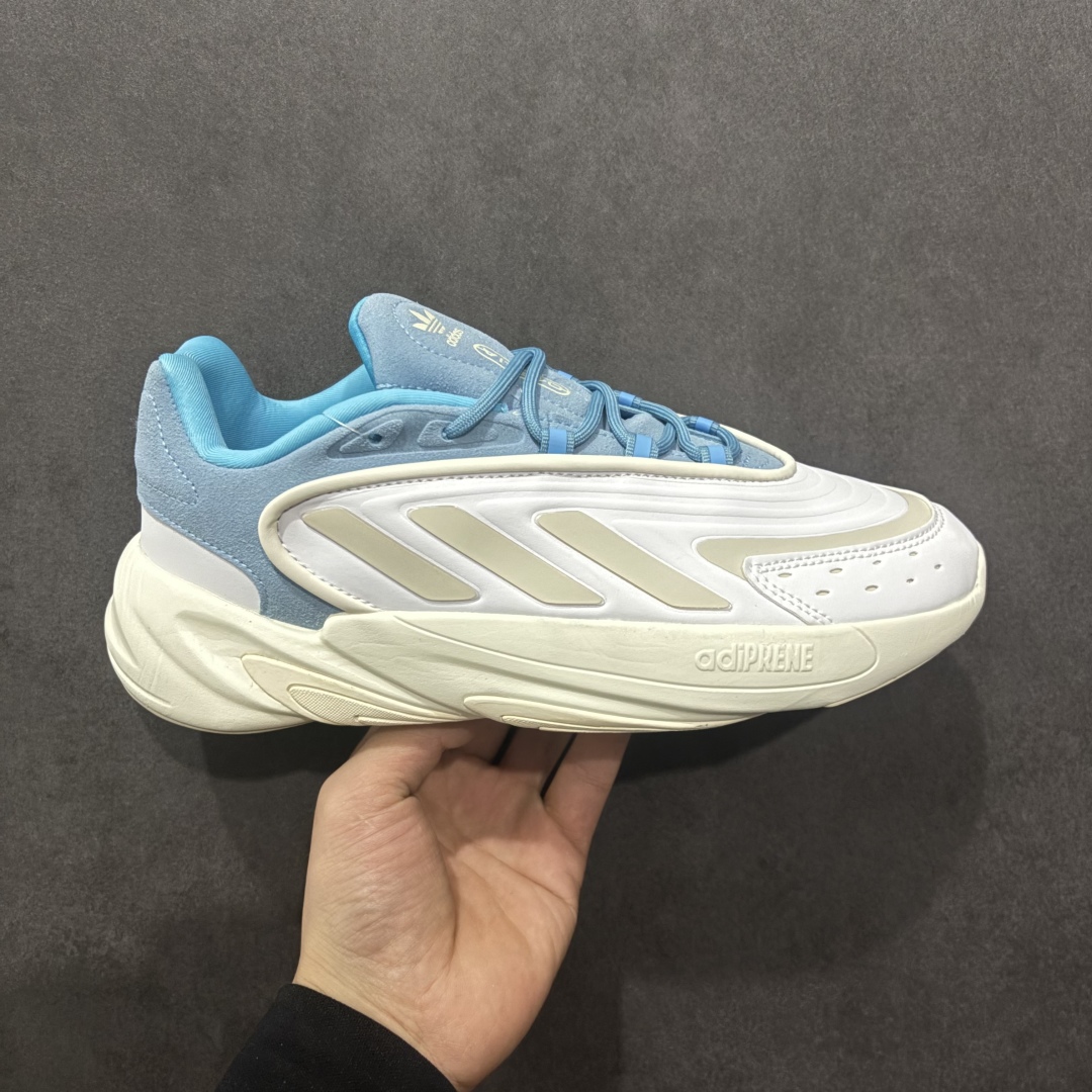图片[2]-【纯原福利】adidas originals Ozelia 复古舒适时尚 网布织物减震耐磨 低帮跑步鞋 男女同款 得物爆款 纯原版本 原版开发 1比1原材打造 版型做工细节都相当完美 品质没得挑 工厂亏本福利套现 白菜价格 海量库存放心推广 春夏百搭复古老爹鞋 休闲健身通勤适合任何场所 非常高颜值 非常好看 强烈推荐人手一双 尺码：36/45-选品中心