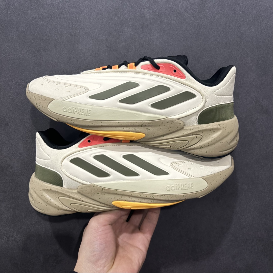 图片[11]-【纯原福利】adidas originals Ozelia 复古舒适时尚 网布织物减震耐磨 低帮跑步鞋 男女同款 得物爆款 纯原版本 原版开发 1比1原材打造 版型做工细节都相当完美 品质没得挑 工厂亏本福利套现 白菜价格 海量库存放心推广 春夏百搭复古老爹鞋 休闲健身通勤适合任何场所 非常高颜值 非常好看 强烈推荐人手一双 编码：GY2502 米灰 尺码：36/45-选品中心