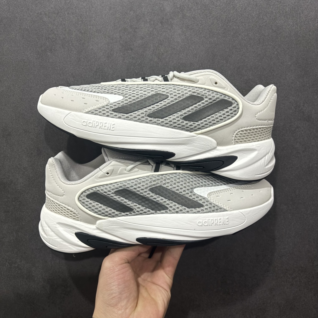 图片[2]-【纯原福利】adidas originals Ozelia 复古舒适时尚 网布织物减震耐磨 低帮跑步鞋 男女同款 得物爆款 纯原版本 原版开发 1比1原材打造 版型做工细节都相当完美 品质没得挑 工厂亏本福利套现 白菜价格 海量库存放心推广 春夏百搭复古老爹鞋 休闲健身通勤适合任何场所 非常高颜值 非常好看 强烈推荐人手一双 编码：GY2502 米灰 尺码：36/45-选品中心