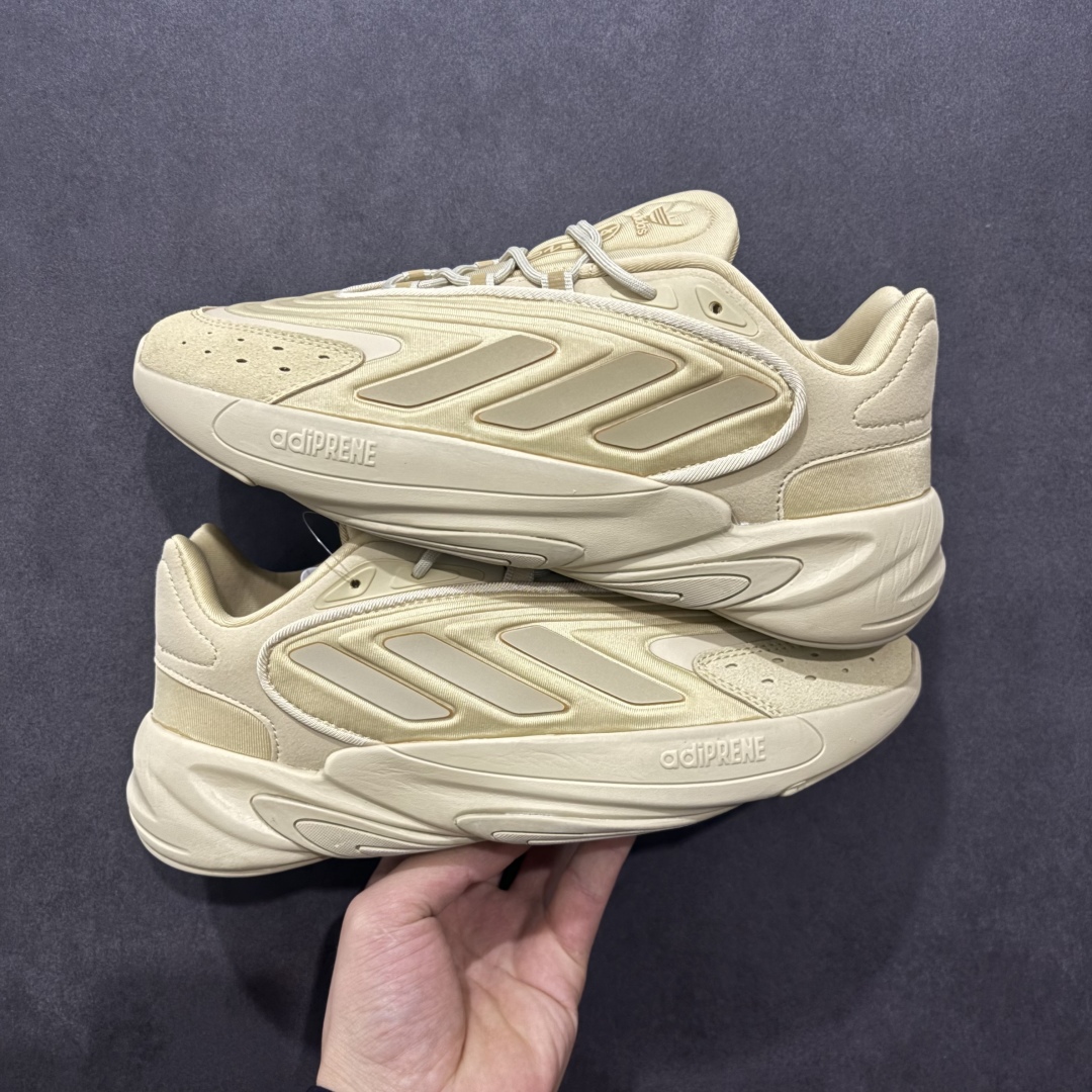 图片[19]-【纯原福利】adidas originals Ozelia 复古舒适时尚 网布织物减震耐磨 低帮跑步鞋 男女同款 得物爆款 纯原版本 原版开发 1比1原材打造 版型做工细节都相当完美 品质没得挑 工厂亏本福利套现 白菜价格 海量库存放心推广 春夏百搭复古老爹鞋 休闲健身通勤适合任何场所 非常高颜值 非常好看 强烈推荐人手一双 编码：GY2502 米灰 尺码：36/45-选品中心