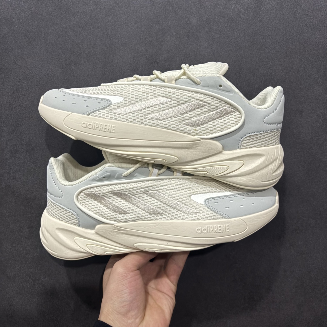 图片[17]-【纯原福利】adidas originals Ozelia 复古舒适时尚 网布织物减震耐磨 低帮跑步鞋 男女同款 得物爆款 纯原版本 原版开发 1比1原材打造 版型做工细节都相当完美 品质没得挑 工厂亏本福利套现 白菜价格 海量库存放心推广 春夏百搭复古老爹鞋 休闲健身通勤适合任何场所 非常高颜值 非常好看 强烈推荐人手一双 编码：GY2502 米灰 尺码：36/45-选品中心