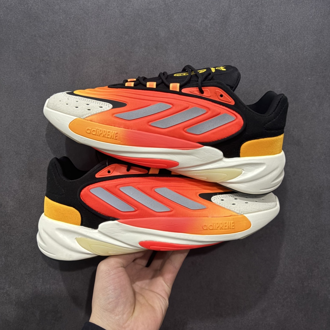 图片[12]-【纯原福利】adidas originals Ozelia 复古舒适时尚 网布织物减震耐磨 低帮跑步鞋 男女同款 得物爆款 纯原版本 原版开发 1比1原材打造 版型做工细节都相当完美 品质没得挑 工厂亏本福利套现 白菜价格 海量库存放心推广 春夏百搭复古老爹鞋 休闲健身通勤适合任何场所 非常高颜值 非常好看 强烈推荐人手一双 编码：GY2502 米灰 尺码：36/45-选品中心