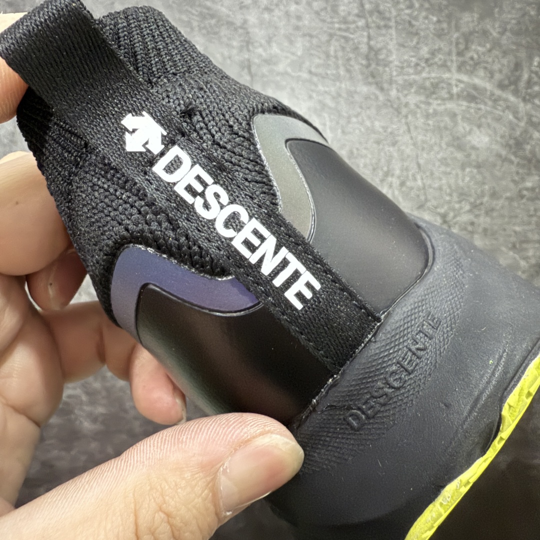 图片[3]-【莞顶纯原版】迪桑特Descente Running 跑步系列 针织“黑武士” ·佛山大厂出品 99%还原度 ·独立私模开发，只为真正还原zp · 私人定制原版鞋面，舒适透气更好定型 ·城市通勤/运动健身/轻户外徒步 ·黑色系潮鞋还有机能风的设计感 ·原版开发大底，脚感特别轻盈 尺码：39 40 41 42 43 44-选品中心