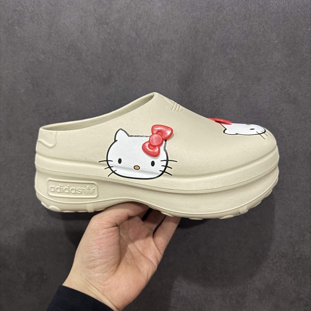 140  【纯原版】AD Adifom Stan Smith Platform Mule史密斯原型改良系列穆勒风松糕厚底休闲包头露跟凉鞋式拖鞋