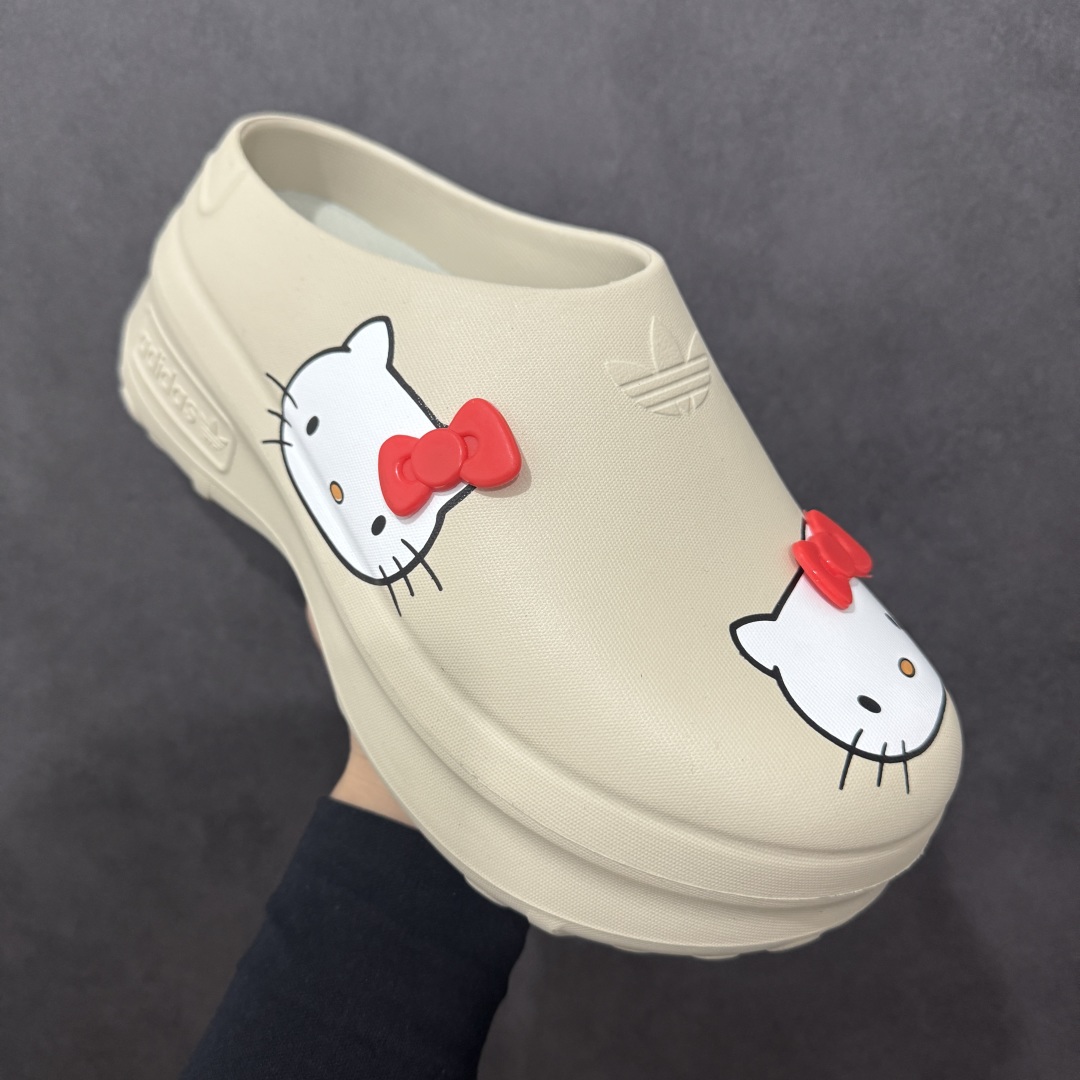 140  【纯原版】AD Adifom Stan Smith Platform Mule史密斯原型改良系列穆勒风松糕厚底休闲包头露跟凉鞋式拖鞋