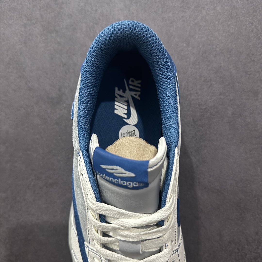 260  【定制版】海外爆款限量发售Travis Scott x Fragment Design x Jordan Air Jordan 1 Low OG SP  “巴黎世家联名---奶白猪八灰蓝勾”   XD1568-105