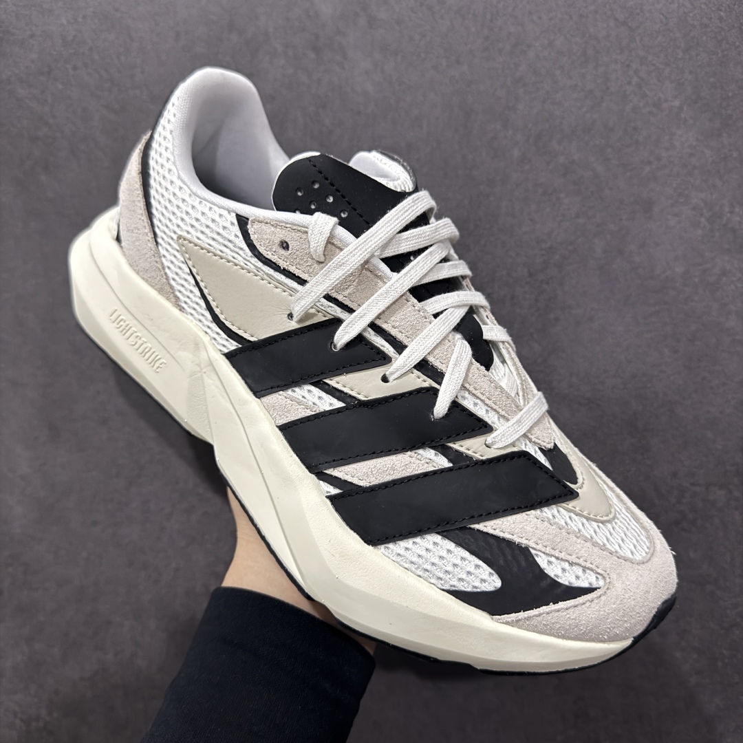  
【纯原】Adidas LIGHTBLAZE 舒适防滑 新款阿迪达斯低帮跑步鞋 极致轻盈的Lightw