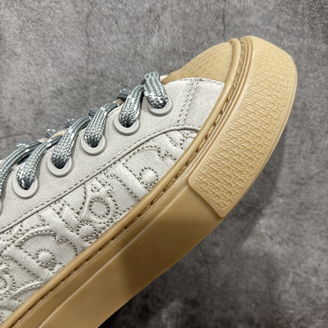 400  【总裁版本】Stone Island x Dior B33 Tennis Do Cotton 石头岛迪奥联名复古休闲板鞋
