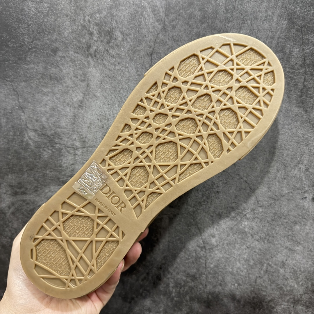 400  【总裁版本】Stone Island x Dior B33 Tennis Do Cotton 石头岛迪奥联名复古休闲板鞋