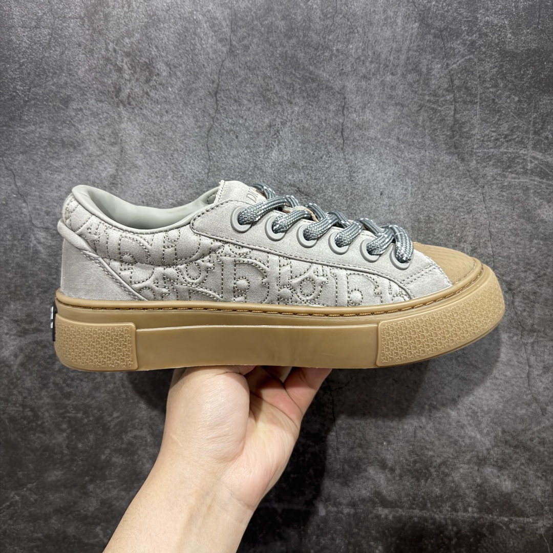 400  【总裁版本】Stone Island x Dior B33 Tennis Do Cotton 石头岛迪奥联名复古休闲板鞋