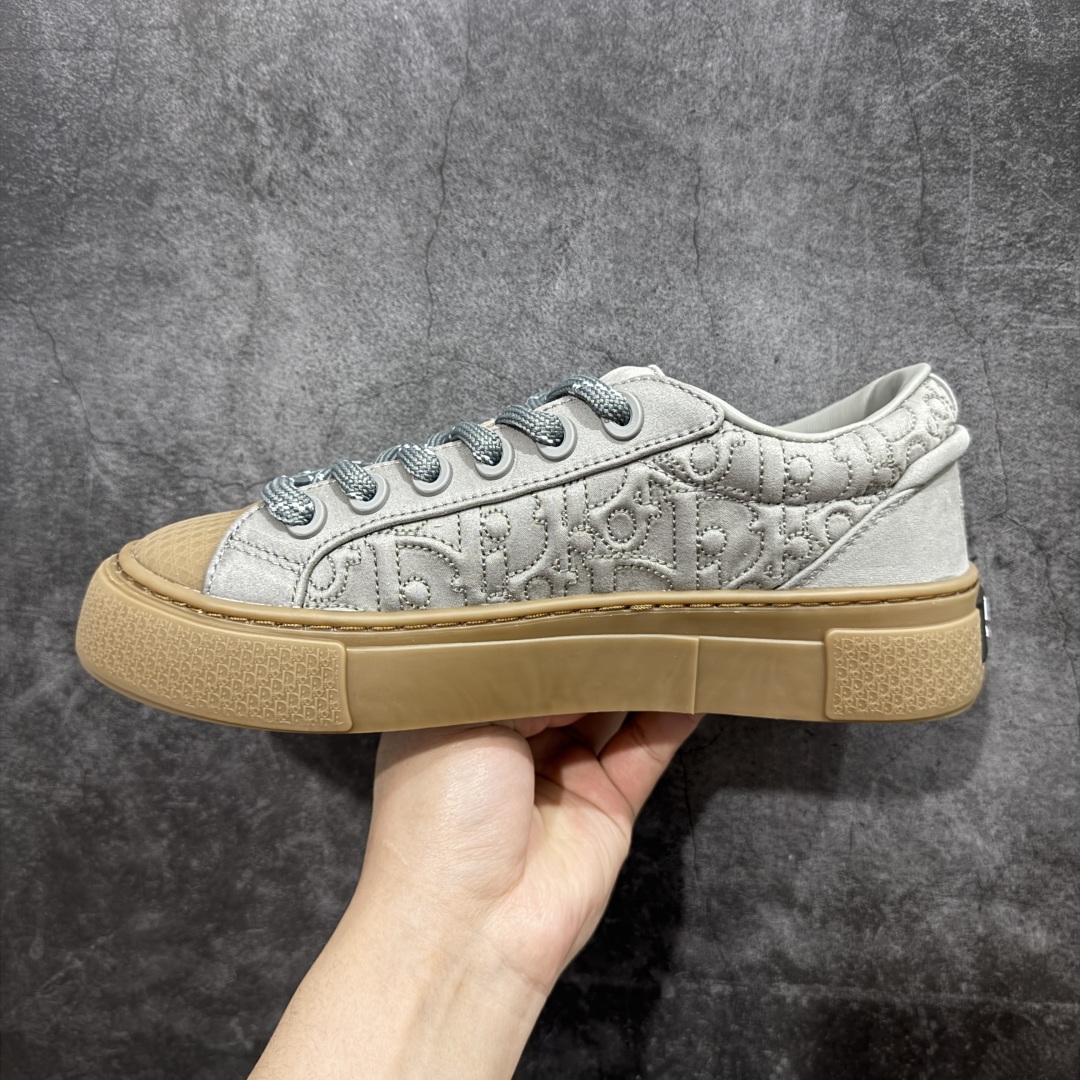 400  【总裁版本】Stone Island x Dior B33 Tennis Do Cotton 石头岛迪奥联名复古休闲板鞋