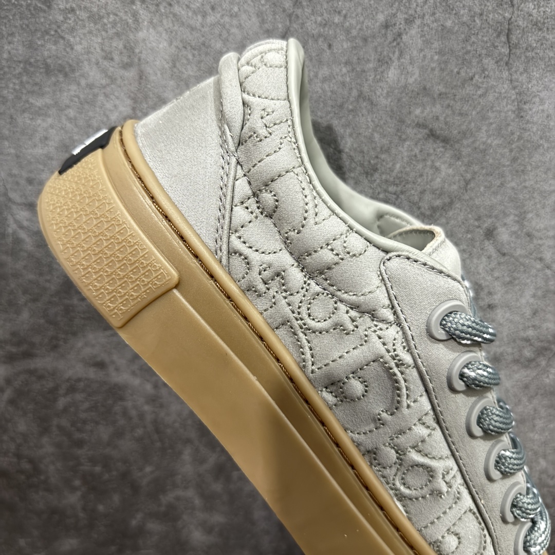 400  【总裁版本】Stone Island x Dior B33 Tennis Do Cotton 石头岛迪奥联名复古休闲板鞋