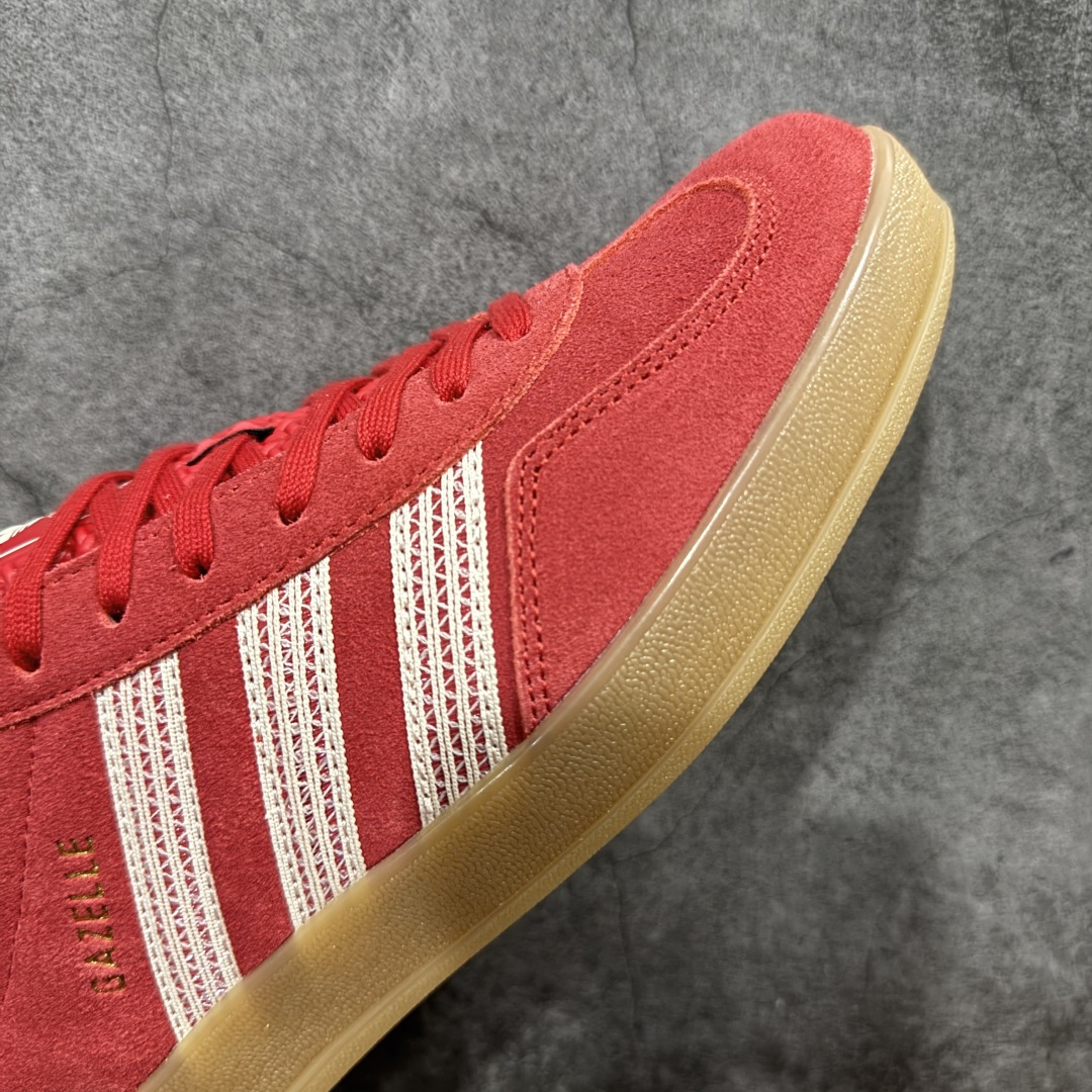 220  【Top纯原】AD Original Gazelle Indoor Trainers 瞪羚室内鞋系列低帮复古百搭休闲运动德训风板鞋 JI2756
