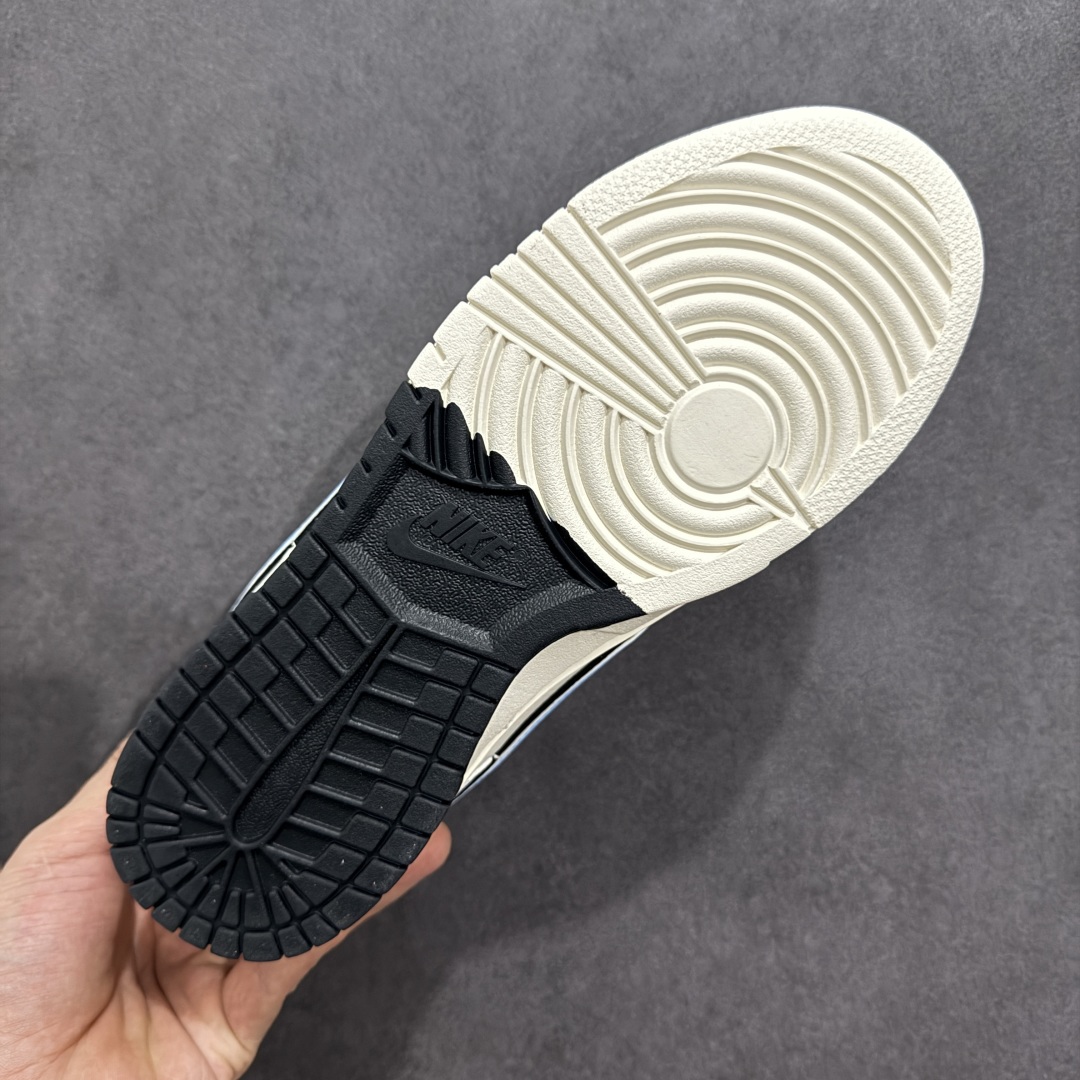  
【定制版】Nike SB Dunk Low 斯图西联名 双拼黑蓝 周年高端定制 低帮休闲板鞋 ZH2