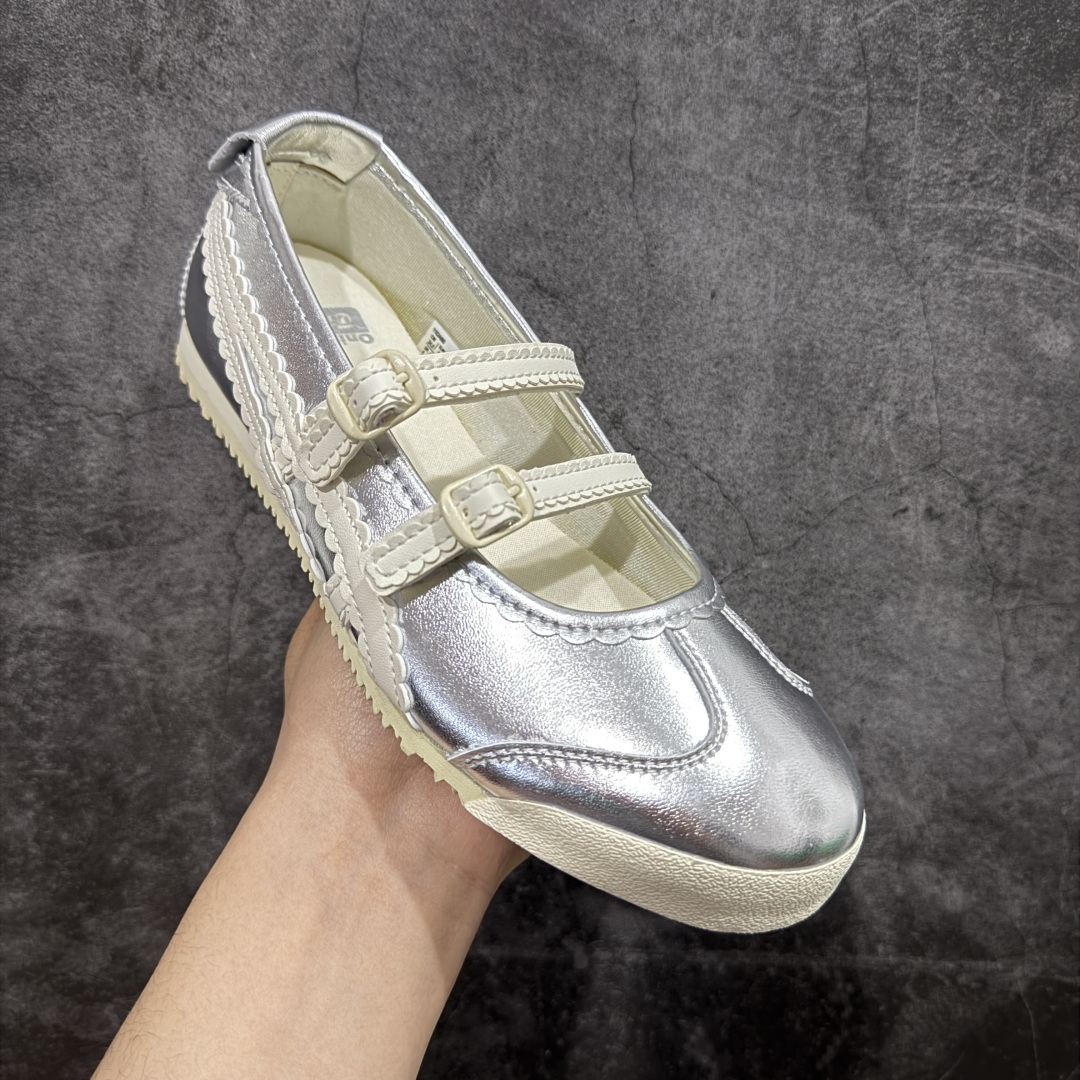 170  Onitsuka Tiger鬼塚虎 鬼冢虎MEXICO 66 TGRS 平跟 玛丽珍鞋款演绎芭蕾风潮