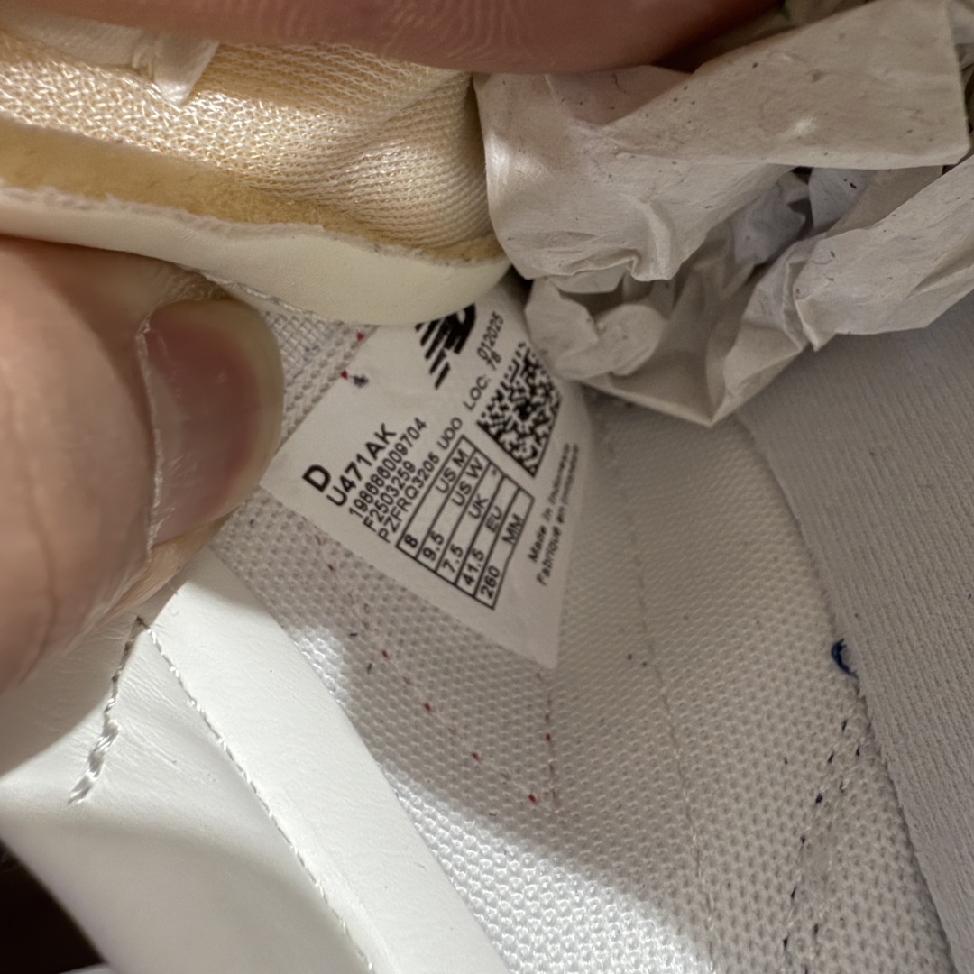 图片[6]-【纯原M版】New Balance U471AK NB新百伦织物牛剖层革春夏薄底鞋防滑耐磨平衡轻便低帮生活休闲鞋 原档数据独立私模大底 唯一正确三层组合大底 特高弹切片加持 百分百还原原鞋脚感 NB市场最强产物 防伪原标全套原楦原纸板原厂数据开发 全鞋电脑针车加持 原厂网布 原装进口头层翻毛皮料正确绒感卡色 正确中底拉帮中底网布细节 匠心打造 耗时两个月开发完成 工艺极其复杂难度可想而知 高端零售专供产物 尺码：36 – 47.5-选品中心