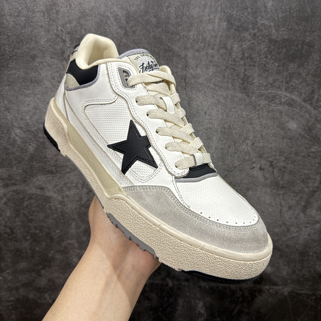 420  【广东纯原版本】GGDB Golden Goose Deluxe Brand Forty2 休闲板鞋时尚百搭星星小白鞋